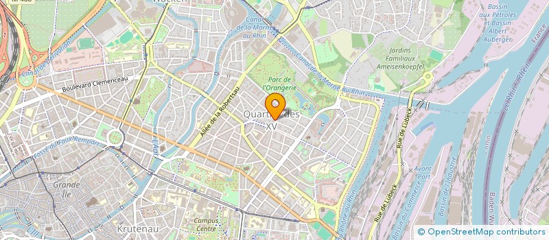 localisation de l'entreprise SCI 48 RUE DU JEU DES ENFANTS à STRASBOURG