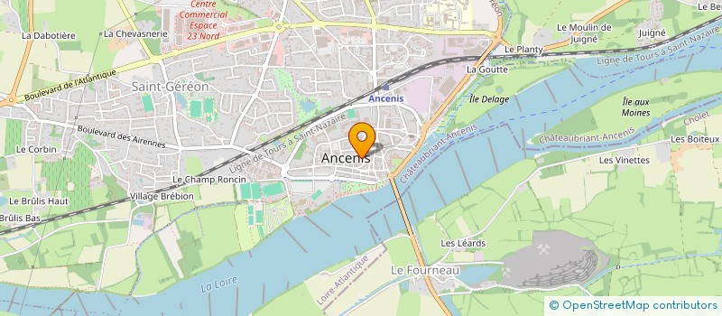 localisation de l'entreprise SCI 48 RUE EMILIEN MAILLARD  ANCENIS-SAINT-GEREON