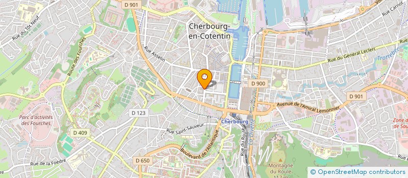 localisation de l'entreprise SCI 48 SCHUMAN à CHERBOURG-EN-COTENTIN