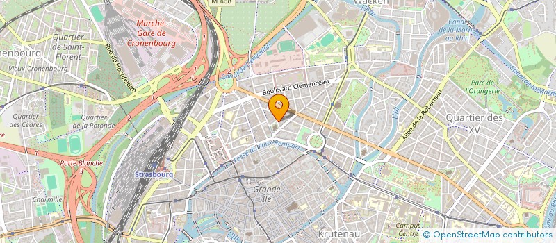 localisation de l'entreprise SCI 48Z & 11RP à STRASBOURG