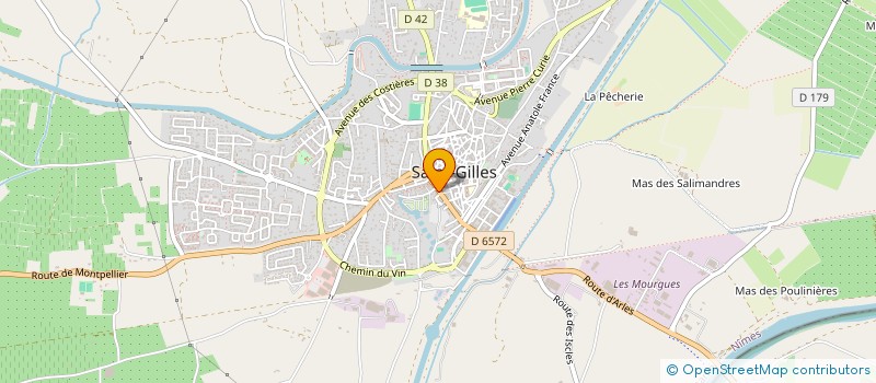 localisation de l'entreprise SCI 49 GAMBETTA à SAINT-GILLES