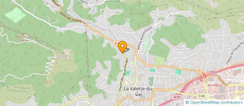 localisation de l'entreprise SCI 49 RUE D'ORSEL  TOULON