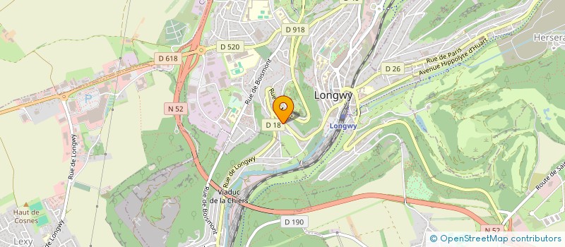 localisation de l'entreprise SCI 49 RUE DE METZ à LONGWY