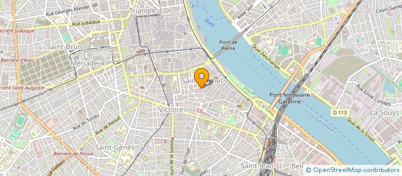 localisation de l'entreprise SCI 49 RUE DES MENUTS  BORDEAUX