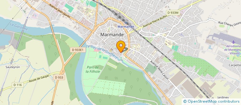 localisation de l'entreprise SCI 49 RUE LABAT  MARMANDE