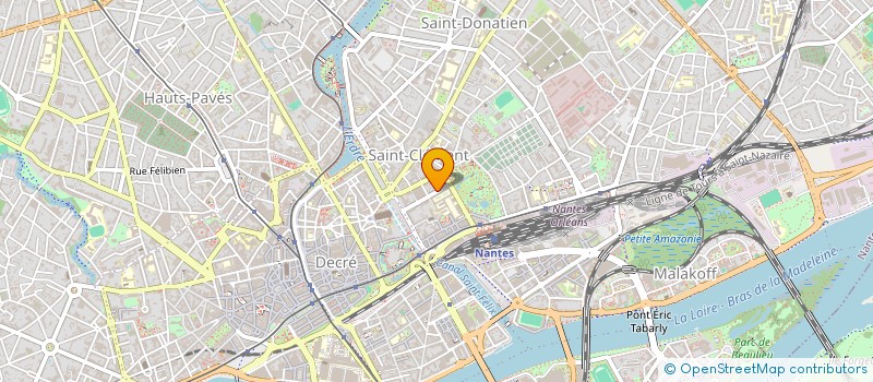 localisation de l'entreprise SCI 4A CLEMENT  NANTES