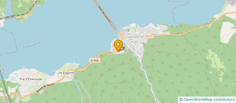 localisation de l'entreprise SCI 4AZ  SAVINES-LE-LAC