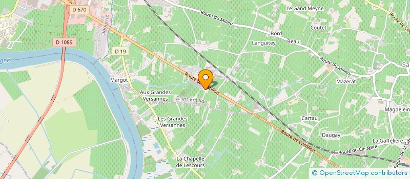 localisation de l'entreprise SCI 4BDL  SAINT-EMILION