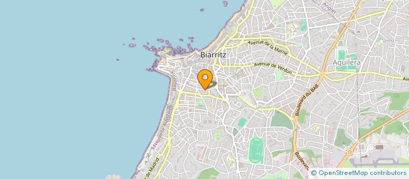 localisation de l'entreprise SCI 4CS à BIARRITZ
