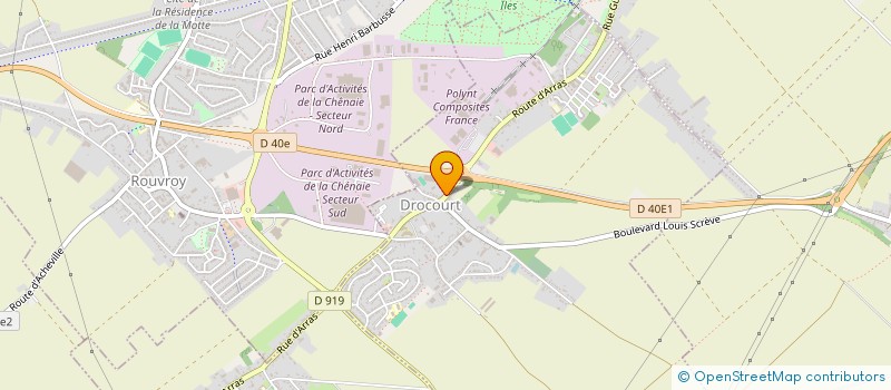 localisation de l'entreprise SCI 4D  BOIS-BERNARD