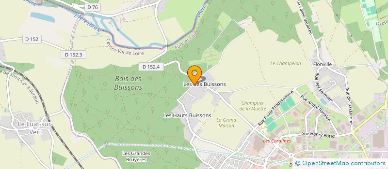 localisation de l'entreprise SCI 4E  DREUX