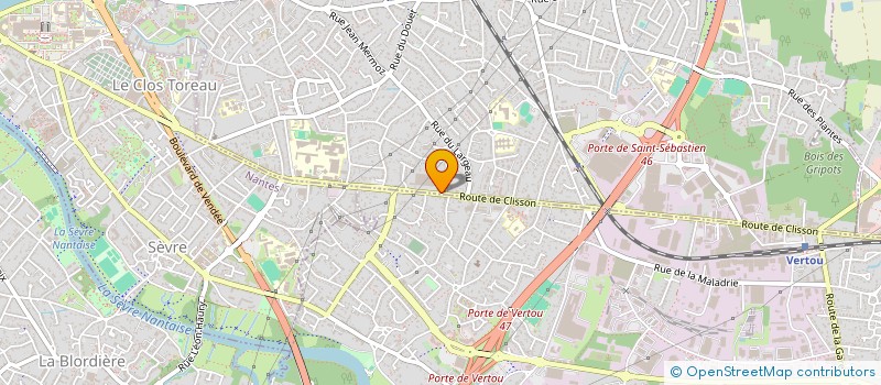 localisation de l'entreprise SCI 4F à SAINT-SEBASTIEN-SUR-LOIRE