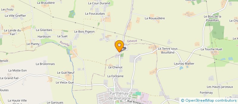 localisation de l'entreprise SCI 4G  ROMILLE