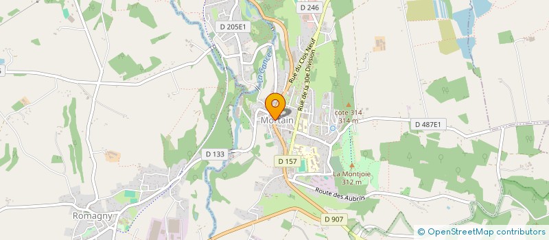 localisation de l'entreprise SCI 4G à MORTAIN-BOCAGE