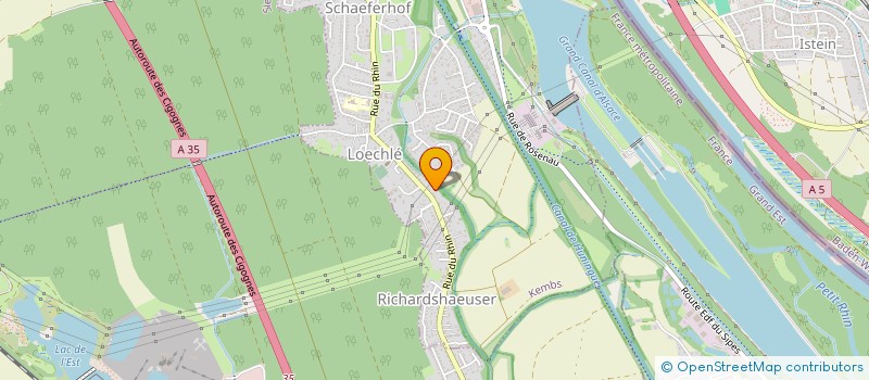 localisation de l'entreprise SCI 4GS IMMO  KEMBS