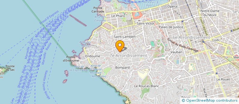 localisation de l'entreprise SCI 4H à MARSEILLE