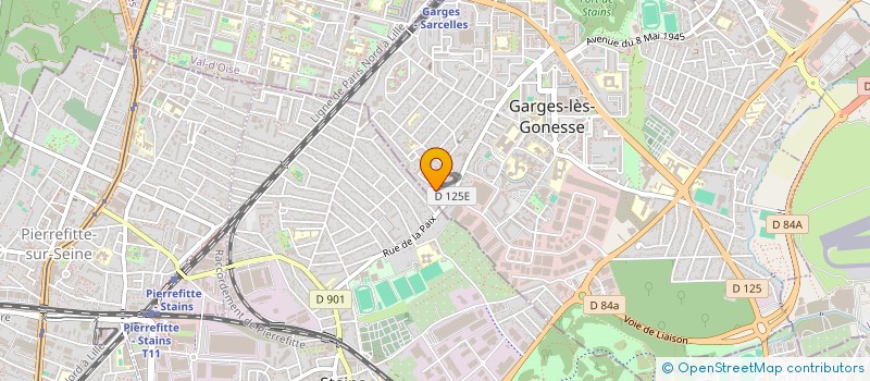 localisation de l'entreprise SCI 4I à GARGES-LES-GONESSE