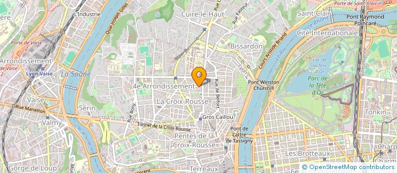 localisation de l'entreprise SCI 4I RUE DE TURENNE  LYON