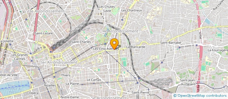 localisation de l'entreprise SCI 4K à MARSEILLE