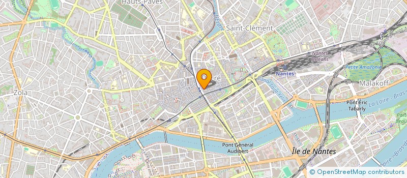 localisation de l'entreprise SCI 4L  NANTES