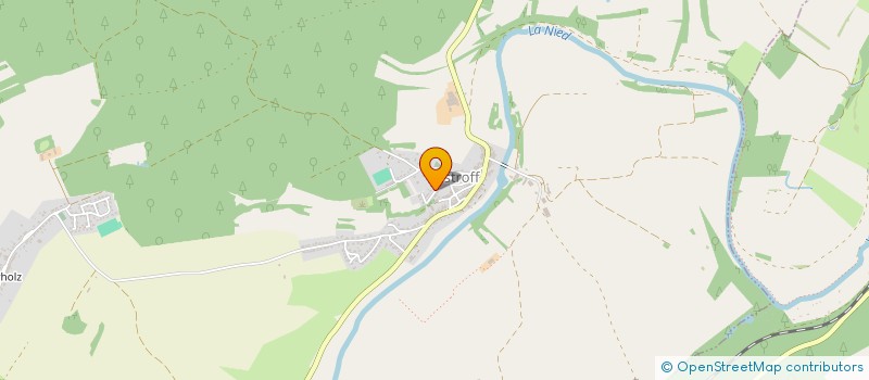 localisation de l'entreprise SCI 4L  FILSTROFF