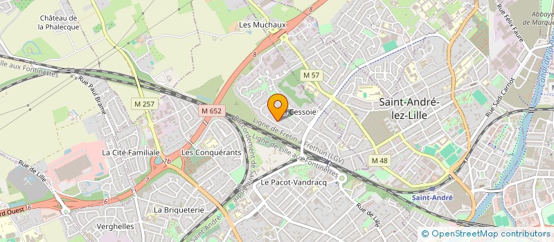 localisation de l'entreprise SCI 4L2P à LAMBERSART