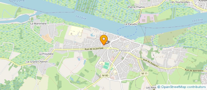 localisation de l'entreprise SCI 4LB  LE PELLERIN