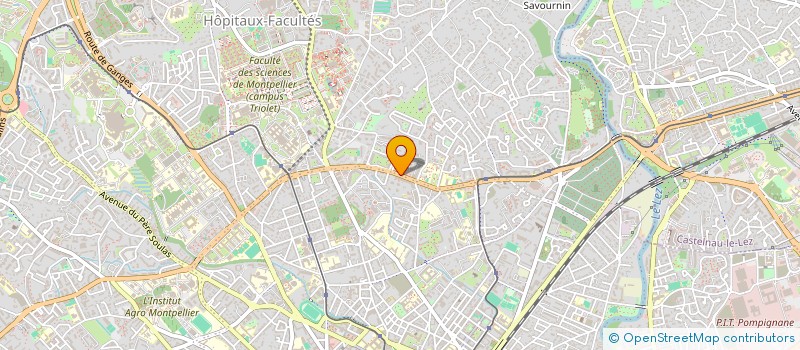 localisation de l'entreprise SCI 4M3 à MONTPELLIER