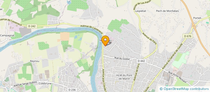 localisation de l'entreprise SCI 4MB  VILLENEUVE-SUR-LOT