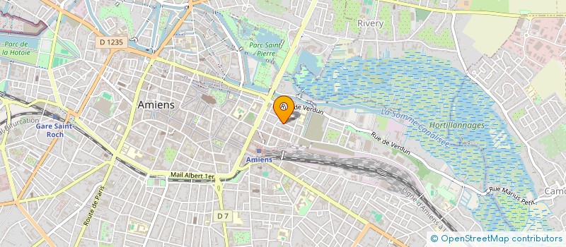 localisation de l'entreprise SCI 4O2K à AMIENS