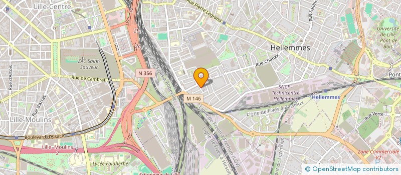 localisation de l'entreprise SCI 4QU  LILLE