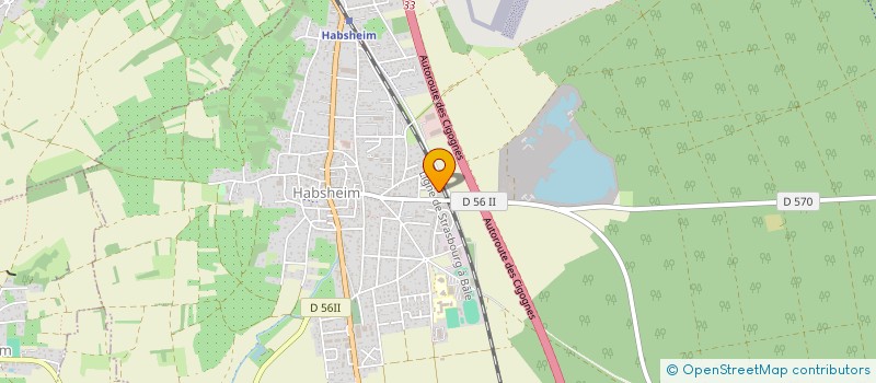 localisation de l'entreprise SCI 4S  LANDSER