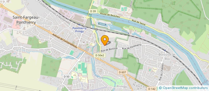 localisation de l'entreprise SCI 4S HABITAT 59  SAINT-FARGEAU-PONTHIERRY