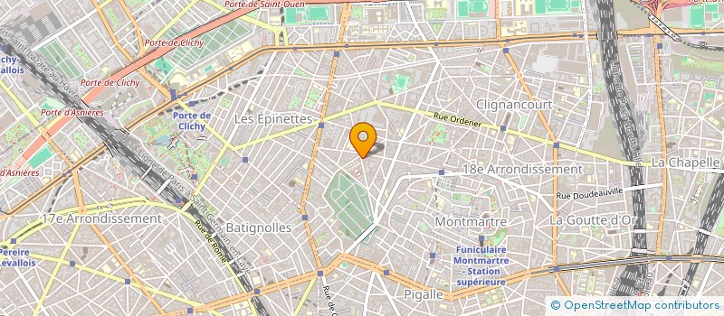 localisation de l'entreprise SCI 4US  PARIS