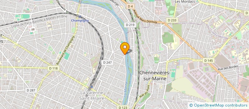 localisation de l'entreprise SCI 5-5-5 à SAINT-MAUR-DES-FOSSES