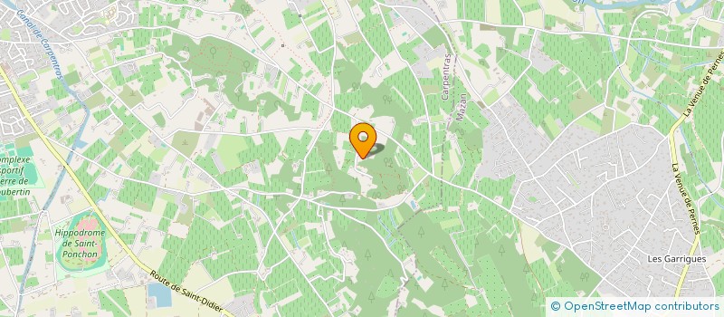 localisation de l'entreprise SCI 5 A  CARPENTRAS