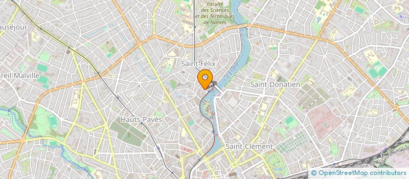 localisation de l'entreprise SCI 5 AV CHARLES GRIS à NANTES