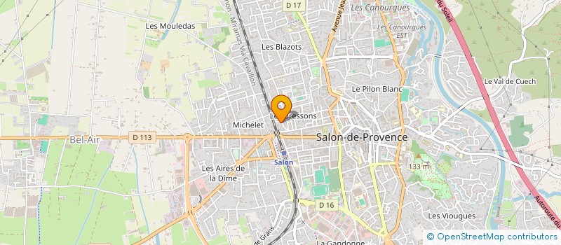 localisation de l'entreprise SCI 5 AVENUE DE LA SOURCE  SALON-DE-PROVENCE