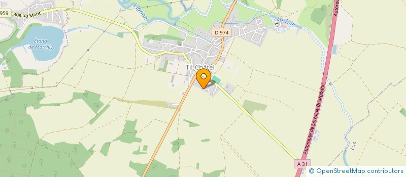 localisation de l'entreprise SCI 5 AVENUE DU DRAPEAU  TIL-CHATEL