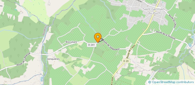 localisation de l'entreprise SCI 5 C  SAINT-GERMAIN-DU-PUCH