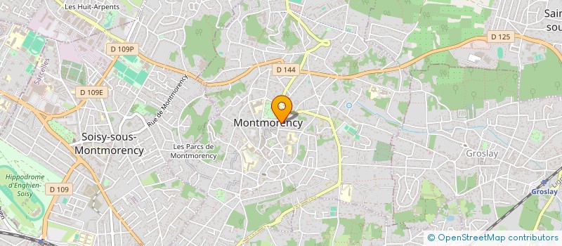 localisation de l'entreprise SCI 5 CINQ à MONTMORENCY
