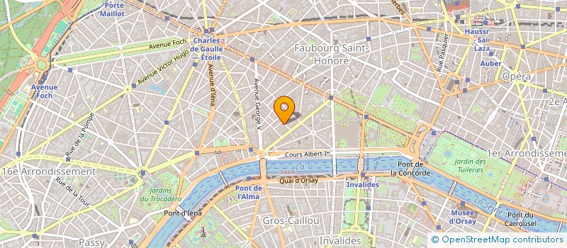localisation de l'entreprise SCI 5 CLEMENT MAROT à PARIS
