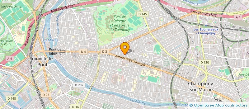 localisation de l'entreprise SCI 5 ET 7 RUE DE LA LIBERTE  CHAMPIGNY-SUR-MARNE