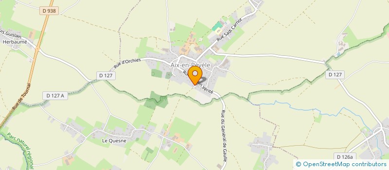 localisation de l'entreprise SCI 5 ETOILES  AIX-EN-PEVELE