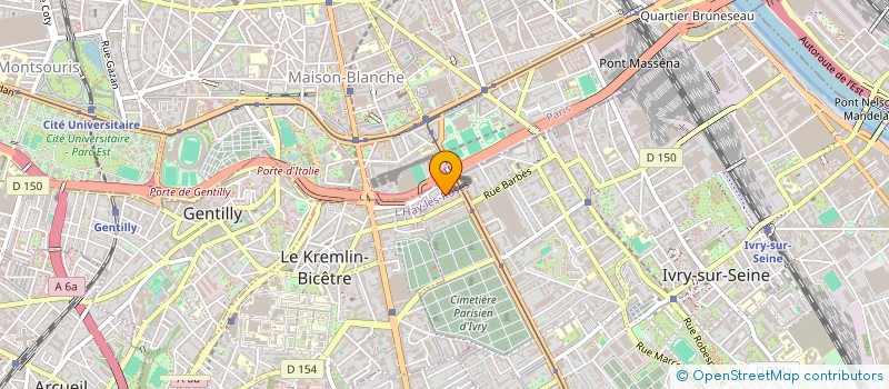 localisation de l'entreprise SCI 5 GRANDE RUE NEAUPHLE LE CHATEAU à IVRY-SUR-SEINE