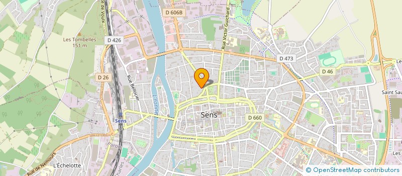 localisation de l'entreprise SCI 5 IMPASSE DE LA DEMI-LUNE à SENS