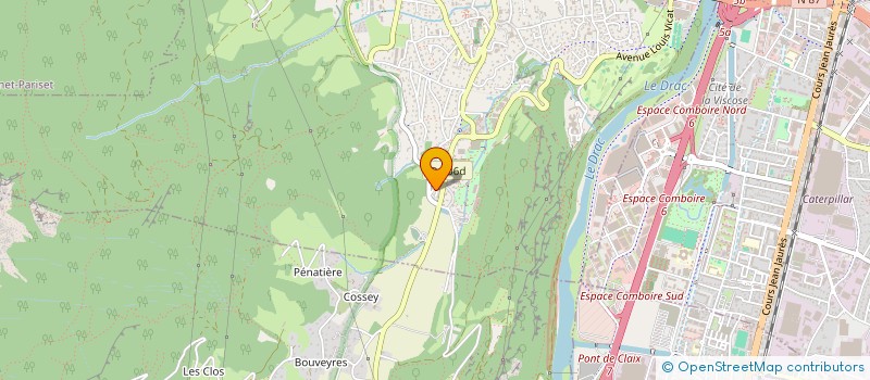 localisation de l'entreprise SCI 5 IRVOY à SEYSSINS