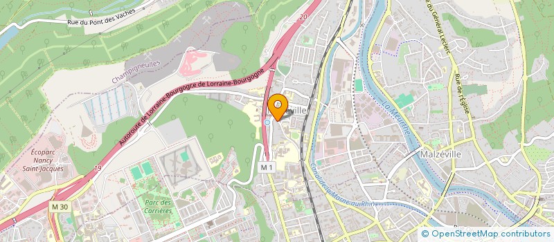 localisation de l'entreprise SCI 5 L OREE DU BOIS  MAXEVILLE