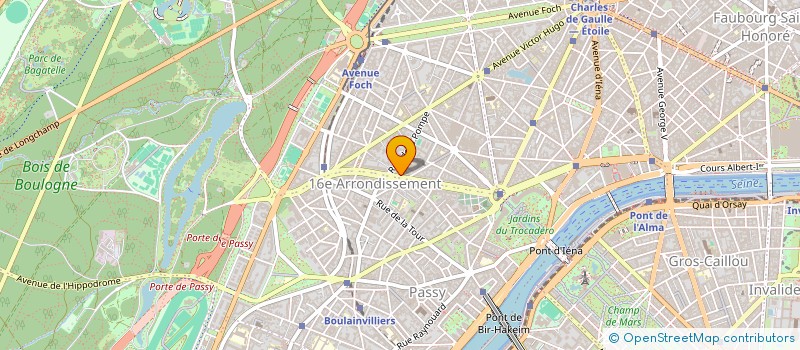 localisation de l'entreprise SCI 5 LE CHAPELAIS  PARIS