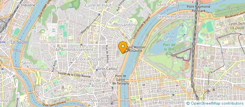 localisation de l'entreprise SCI 5 NADAUD  LYON